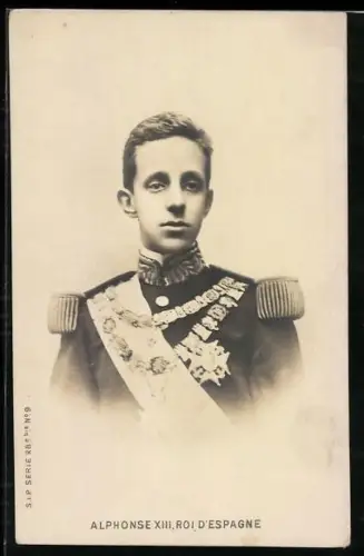 AK Alphonse XIII, König von Spanien