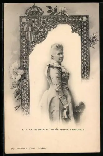 AK Maria Isabel Francisca von Spanien