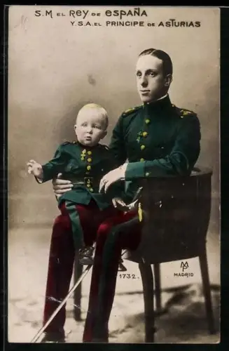 AK S. M. el Rey de Espana, Y. S. A. el Principe de Asturias