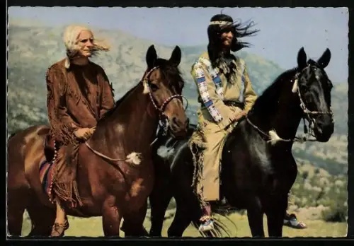 AK Karl May, Pierre Brice in Winnetou I.