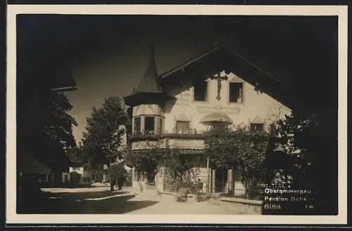 AK Oberammergau, Pension Daisen von Anton Lang