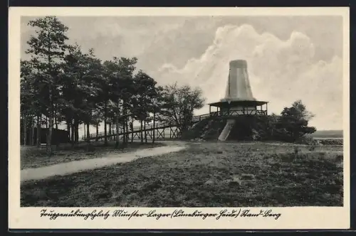 AK Munster-Lager /Lüneburger Heide, Stand-Berg
