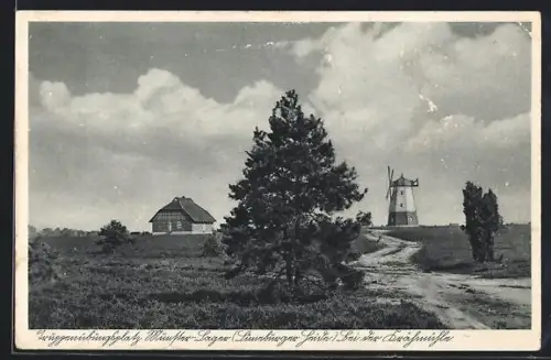 AK Munster-Lager /Lüneburger Heide, Partie bei der Krähmühle