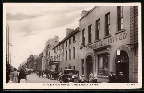 AK Larne, King`s Arms Hotel, Main Street