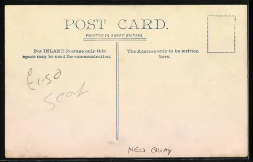 AK Cardiganshire, New Quay, The Pier