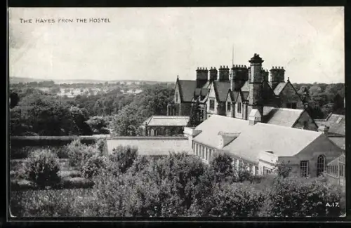 AK Swanwick, The Hayes from the Hostel