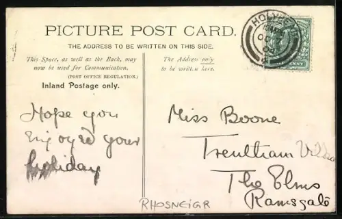 AK Rhosneigr, Holyhead and Panorama