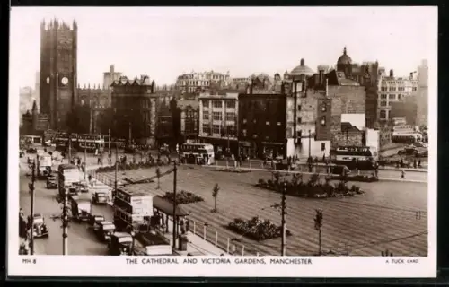 AK Manchester, The Cathedral and Victoria Gardens