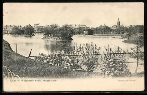 AK Manchester, Lake in Whitworth Park