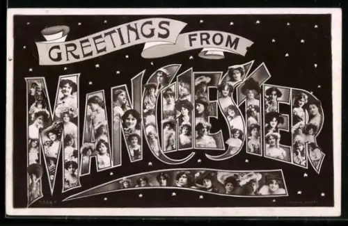 AK Manchester, Women`s Portraits, Greetings from Manchester