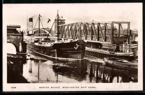 AK Manchester, Barton Bridge, Manchester Ship Canal
