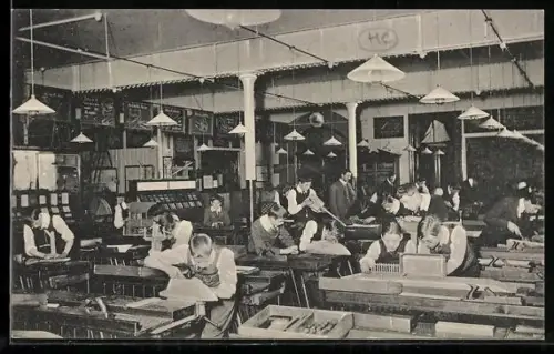 AK Manchester, Grammar School, Manual Training Department, Woodworking