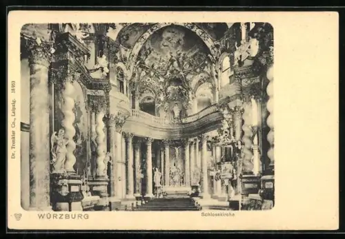 AK Würzburg, Schlosskirche