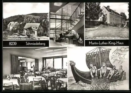 AK Schmiedeberg, Martin-Luther-King-Haus, Friedenskapelle, Speisesaal, Der Fischzug