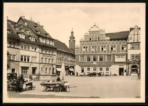 AK Weimar, Alter Marktplatz
