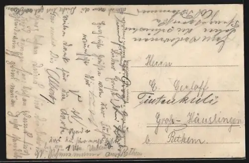 AK Rethem /Aller, Gasthaus zur Fähre, Strassenansicht