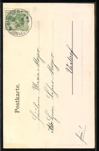 AK Bispingen i. H., Kirche, Pastorat