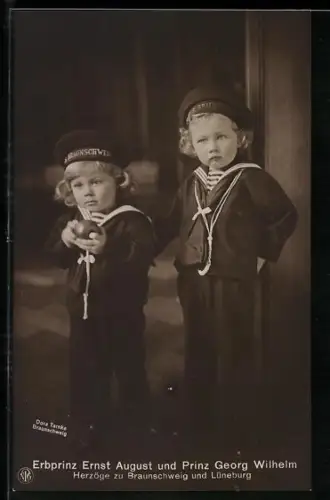 AK Erbprinz Ernst August und Prinz Georg Wilhelm von Braunschweig