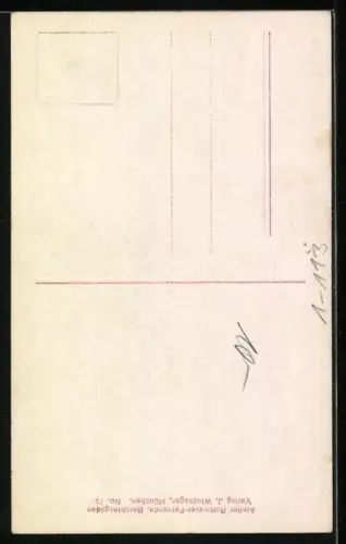 AK Prinzen Luitpold & Albrecht von Bayern mit Prinz Leopold von Belgien in Lederhosen