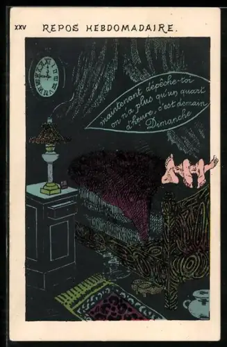 AK Repos Hebdomadaire, Erotik