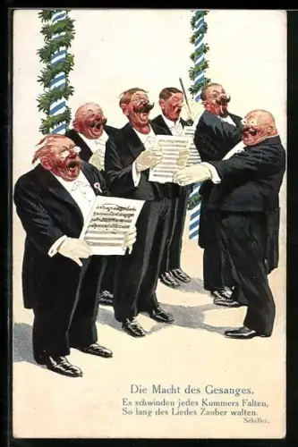 AK Die Macht des Gesanges, Männerchor