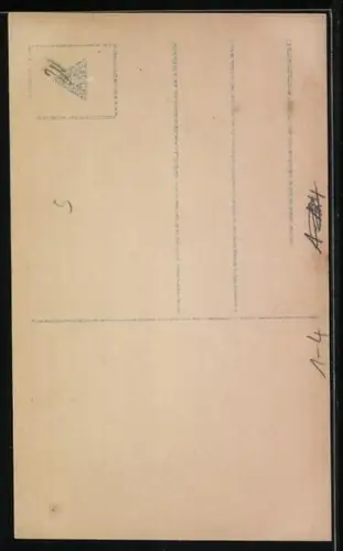 AK Herzog Ernst August und Herzog Georg von Braunschweig mit Mützenbändern der S.M.S. Braunschweig