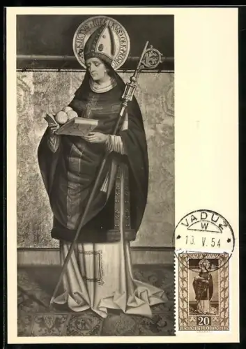 Maximum-AK Der Heilige Nikolaus nach Bartholomäus Zeitblom