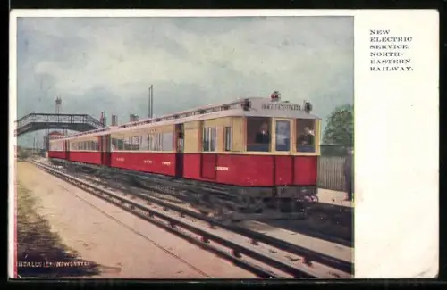 AK New Electric Service, North Eastern Railway, Bealls Ltd. Newcastle, Britische Eisenbahn