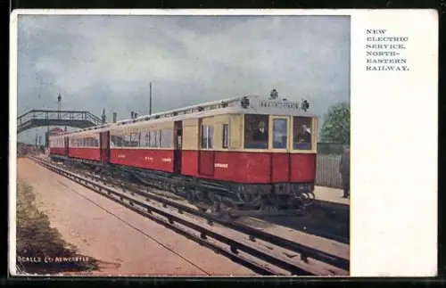 AK New Electric Service, North Eastern Railway, Bealls Ltd. Newcastle, Britische Eisenbahn