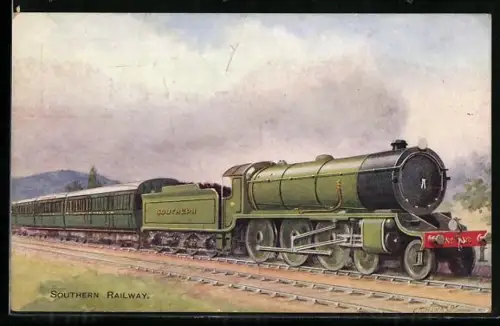 AK Southern Railway, Plymouth Express, Eisenbahn in Fahrt