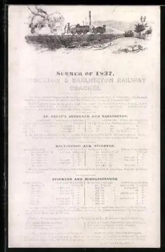 AK Summer of 1837, Kleinbahn