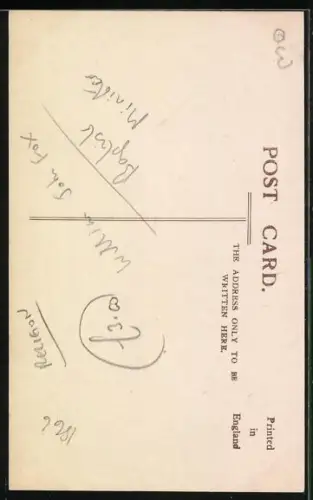 AK West Hendon, Portrait Rev. W. J. Fox