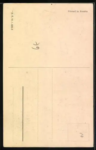 AK Chopin im Porträt mit Musiknoten express dolce. Nocturne, Op. 9, Nr. 2