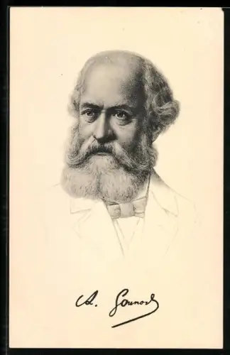 AK Charles Gounod, Komponist, 1818-1893