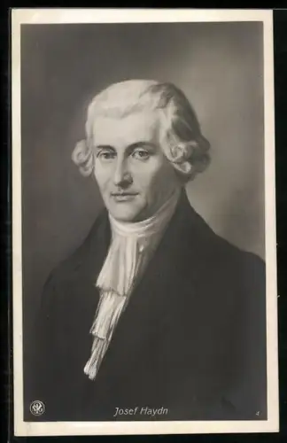AK Porträt Komponist Joseph Haydn