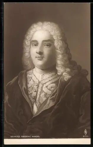AK Georges Frederic Handel im Porträt