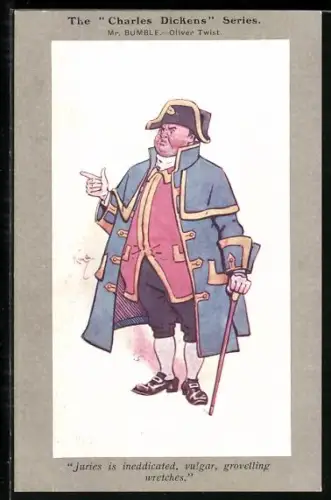 AK The Charles Dickens Series, Mr. Bumble, Oliver Twist