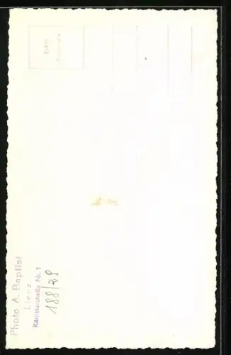 AK Skifahrer bei der Talfahrt