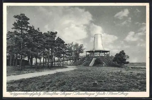 AK Munster-Lager /Lüneburger Heide, Stand Berg