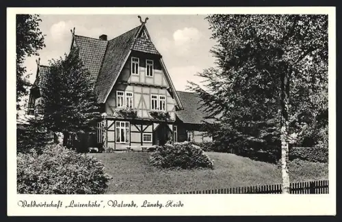 AK Walsrode / Lünebg. Heide, Gasthaus Luisenhöhe