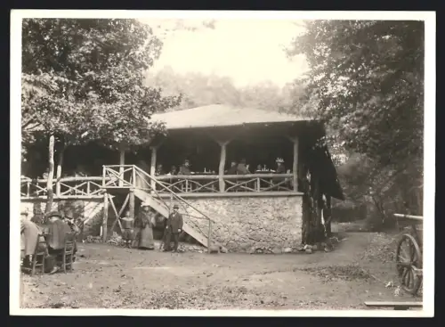 Fotografie Ansicht Gaaden, das Schutzhaus am Anninger