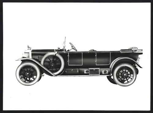 Fotografie Gräf & Stift, Modell eines Gräf & Stift Auto, 1966