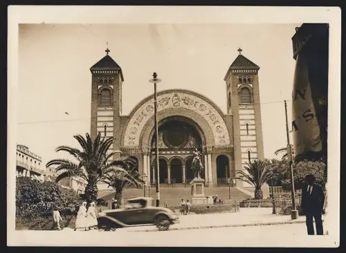 Fotografie Ansicht Oran / Algerien, Blick auf die Kathedrale von Oran, 1931