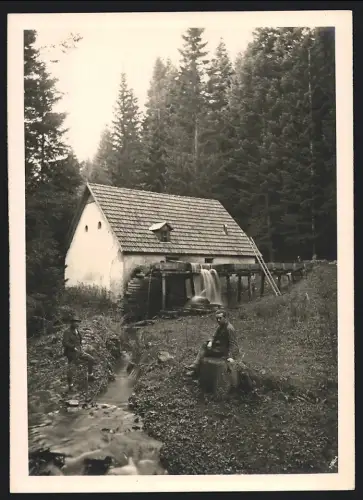 Fotografie Ansicht Aspang-Markt, Mühle in der kleinen Klause