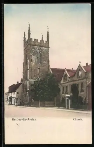 AK Henley-in-Arden, View of the Church