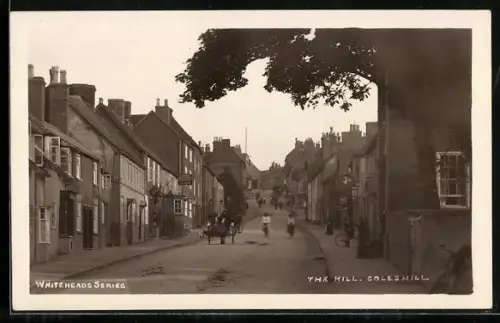 AK Coleshill, The Hill with residential houses