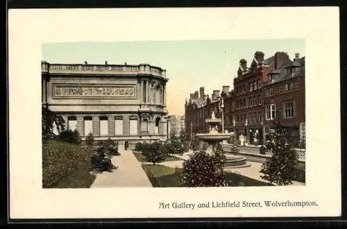 AK Wolverhampton, Art Gallery and Lichfield Street