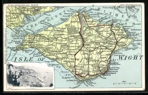 AK Ventnor, Map of the Island