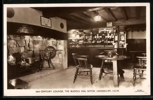 AK Niton Undercliff, The Buddle Inn, 16th century Lounge