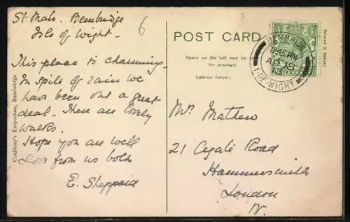 AK Bembridge, Hillway